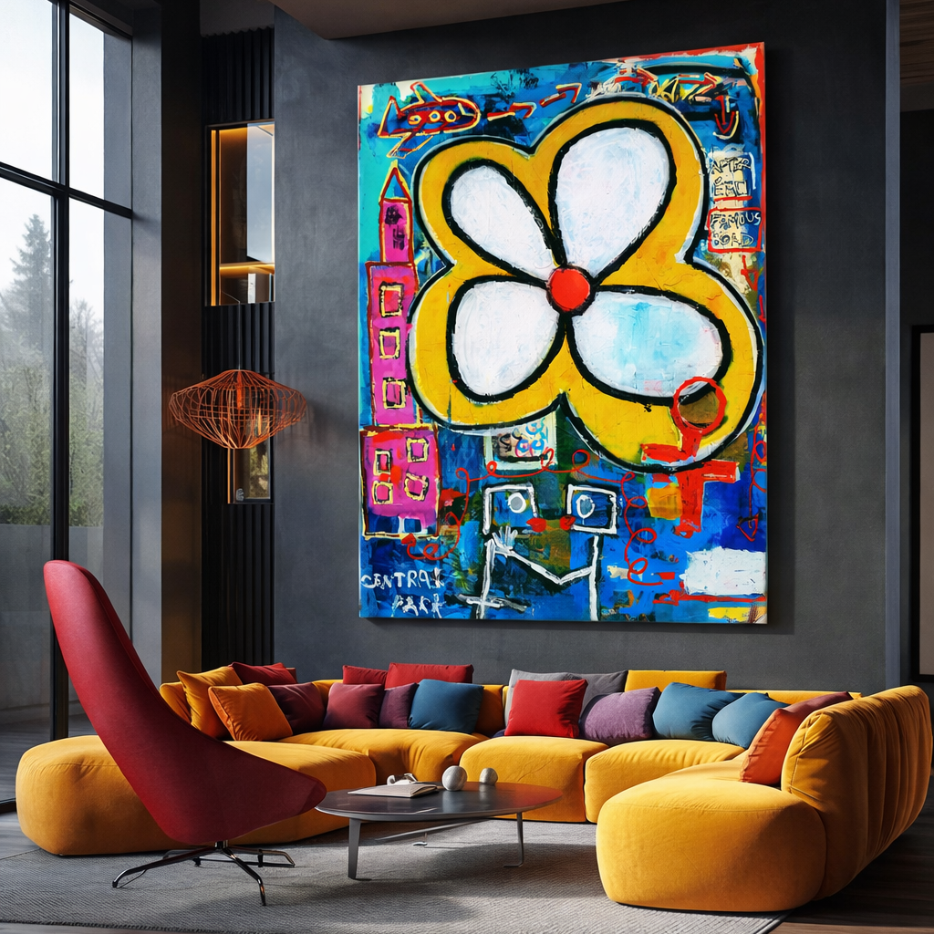 🎨 "TOP OF THE WORLD" - (91×122 cm)