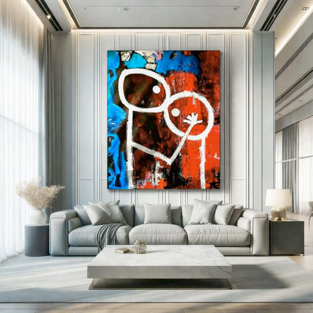 🎨 "KISS OF LOVE" - (91×122 cm)