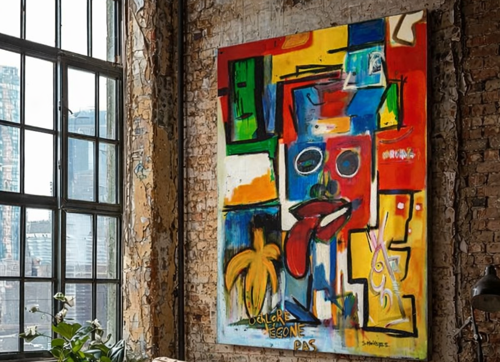 🎨 "CHLORE DECONNE PAS" - (101.60cm x 152.40cm)