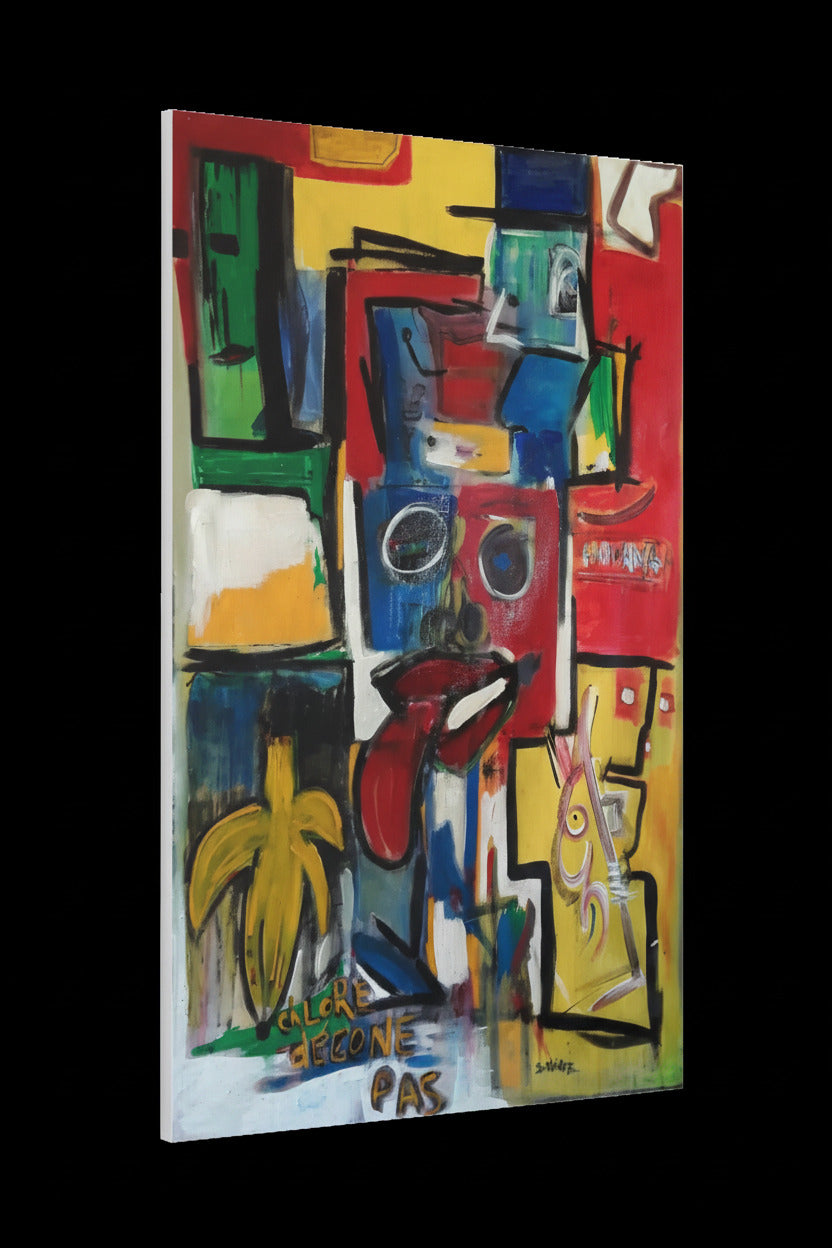 🎨 "CHLORE DECONNE PAS" - (101.60cm x 152.40cm)